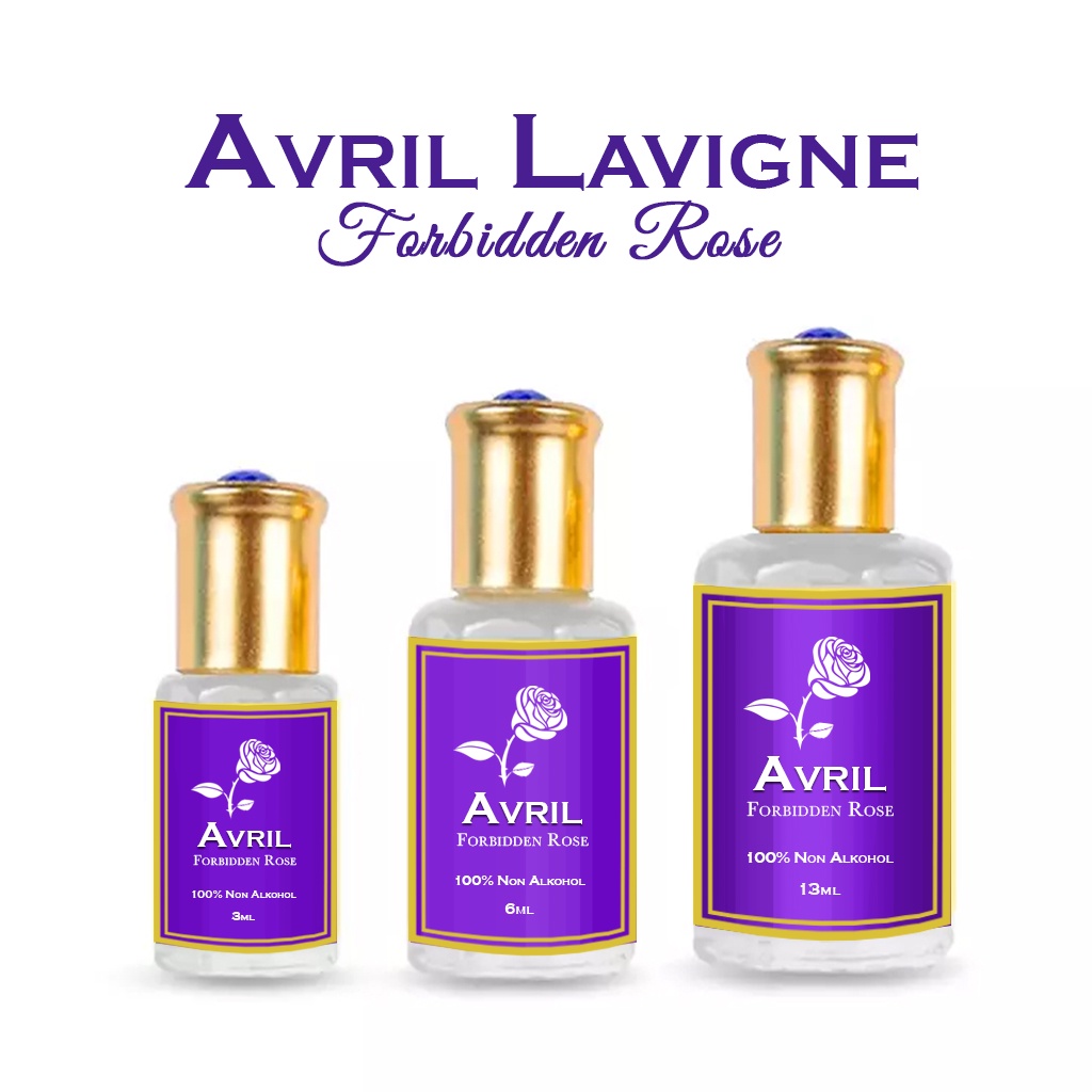 Jual PARFUM MURNI Aroma AVRL FORBIDDEN ROSE Roll On Botol Oles Minyak