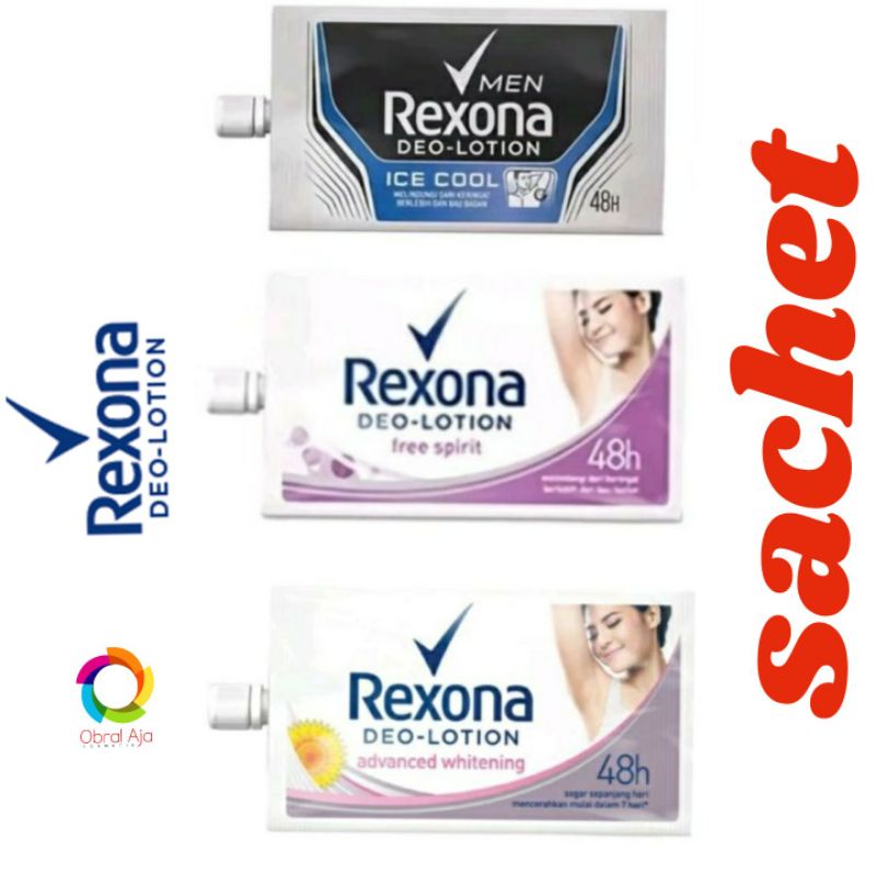 Jual Rexona Sachet Rexona Deo Lotion Free Spirit Ice Cool Shopee