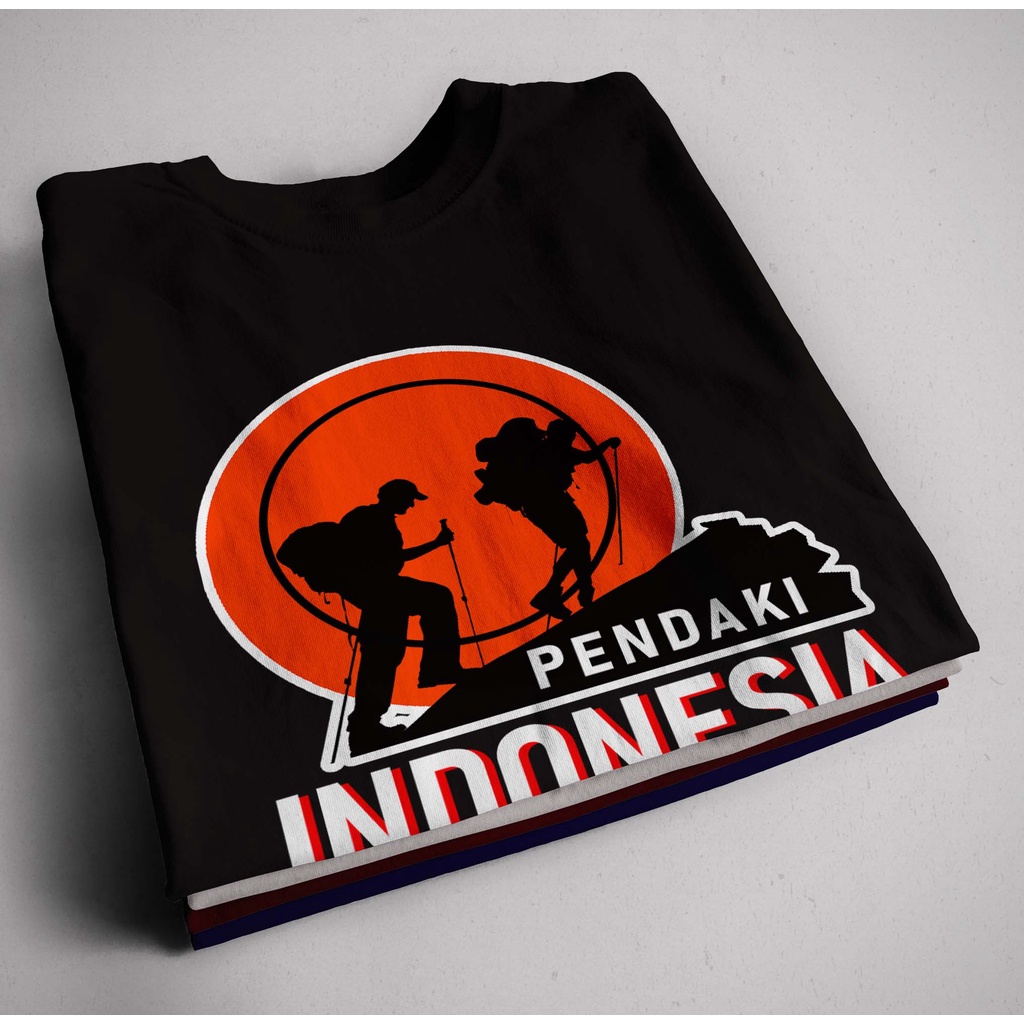 Jual Baju Kaos Pendaki Gunung Pendaki Indonesia Premium Tshirt