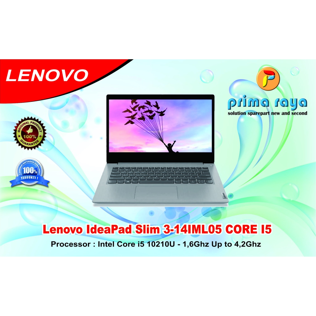 Jual Lenovo Ideapad Slim I Iml Intel Core I U Win Home