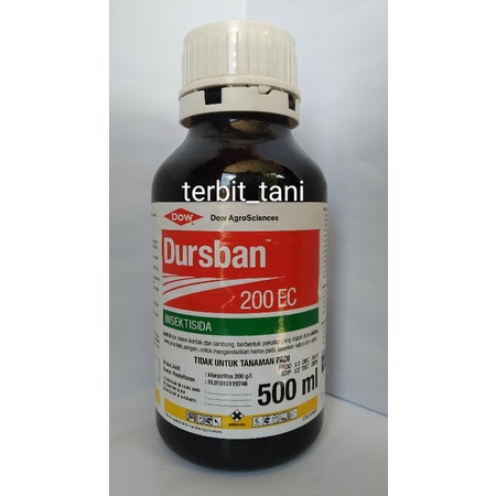 Jual Dursban 200EC 500 Ml Insektisida Shopee Indonesia