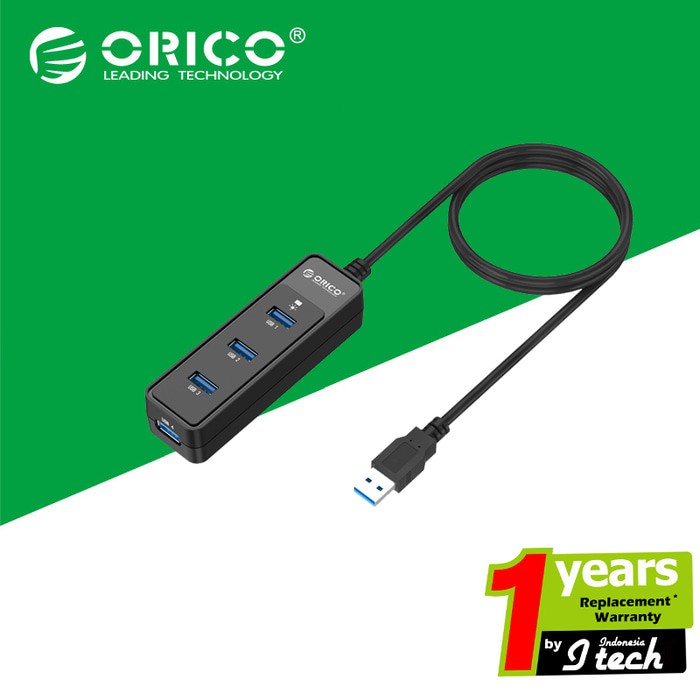 Jual Orico W Ph S Port Usb Ultra Mini Hub With Cable Meter