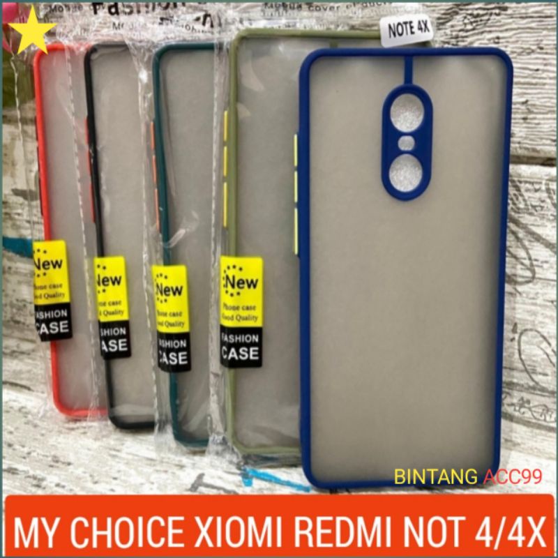 Jual Case Slikon Hp Xiaomi Redmi Not 4 Not4x My Choice Aero Casing