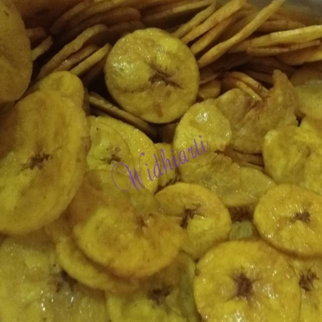 Jual Keripik Pisang Koin Manis 500gr Camilan Kripik Snack Shopee