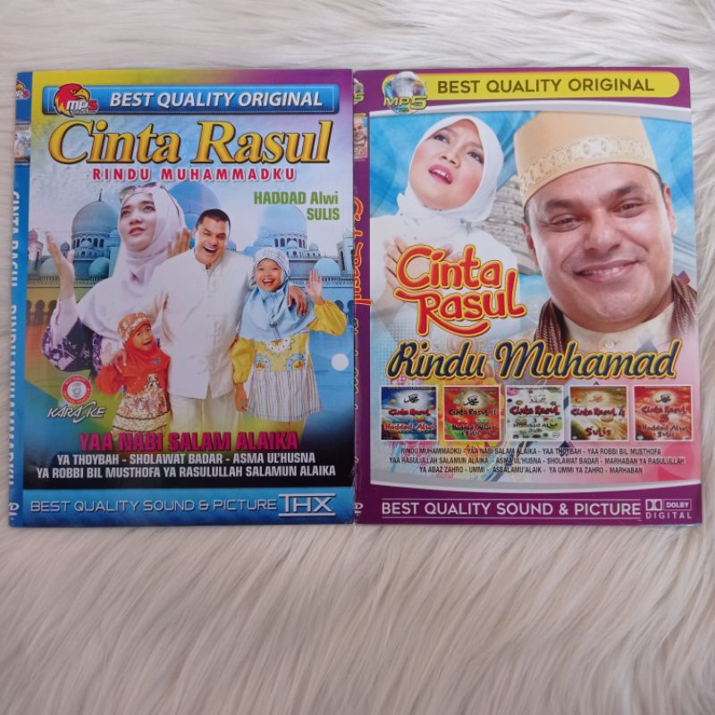 Jual Kaset Mp Koleksi Lengkap Cinta Rasul Hadad Alwi Sulis Shopee