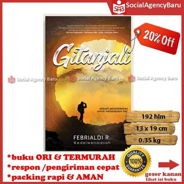 Jual Buku Gitanjali Shopee Indonesia