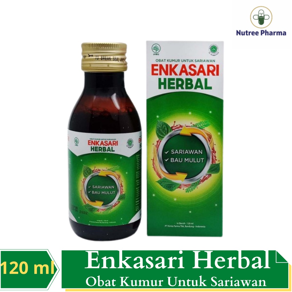 Jual Enkasari Herbal 120 Ml Obat Kumur Untuk Sariawan Shopee Indonesia