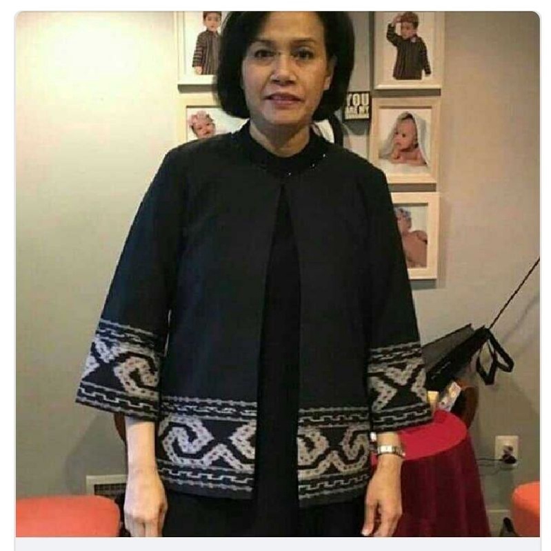 Jual Blazer Tenun Motif Toraja Hitam Shopee Indonesia