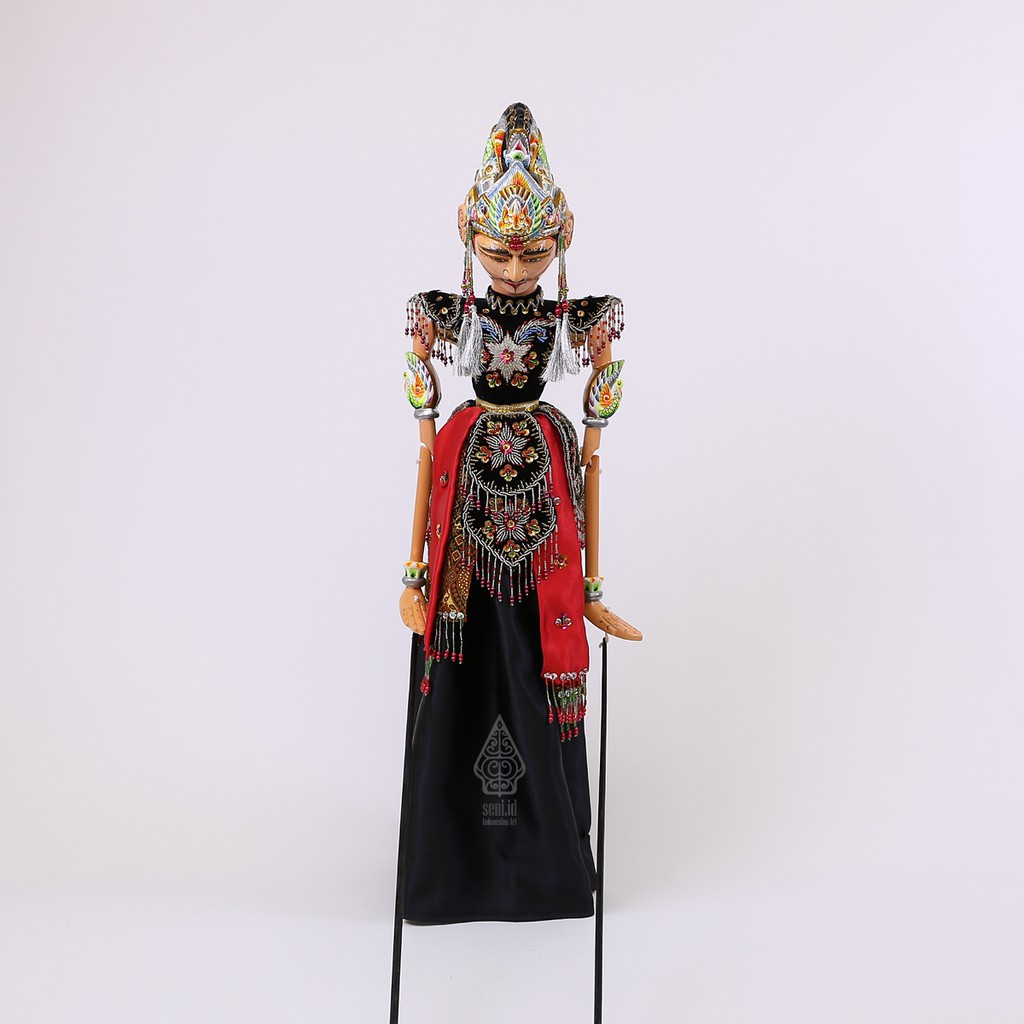 Jual Arjuna Wooden Puppet Wayang Golek Arjuna Shopee Indonesia