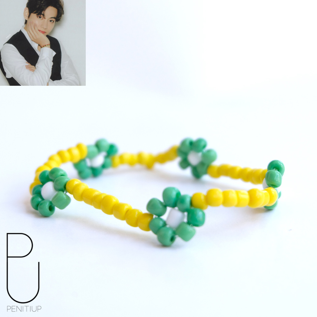 Jual Red Velvet Seulgi Taehyung V BTS Bracelet Kpop Idol Beads