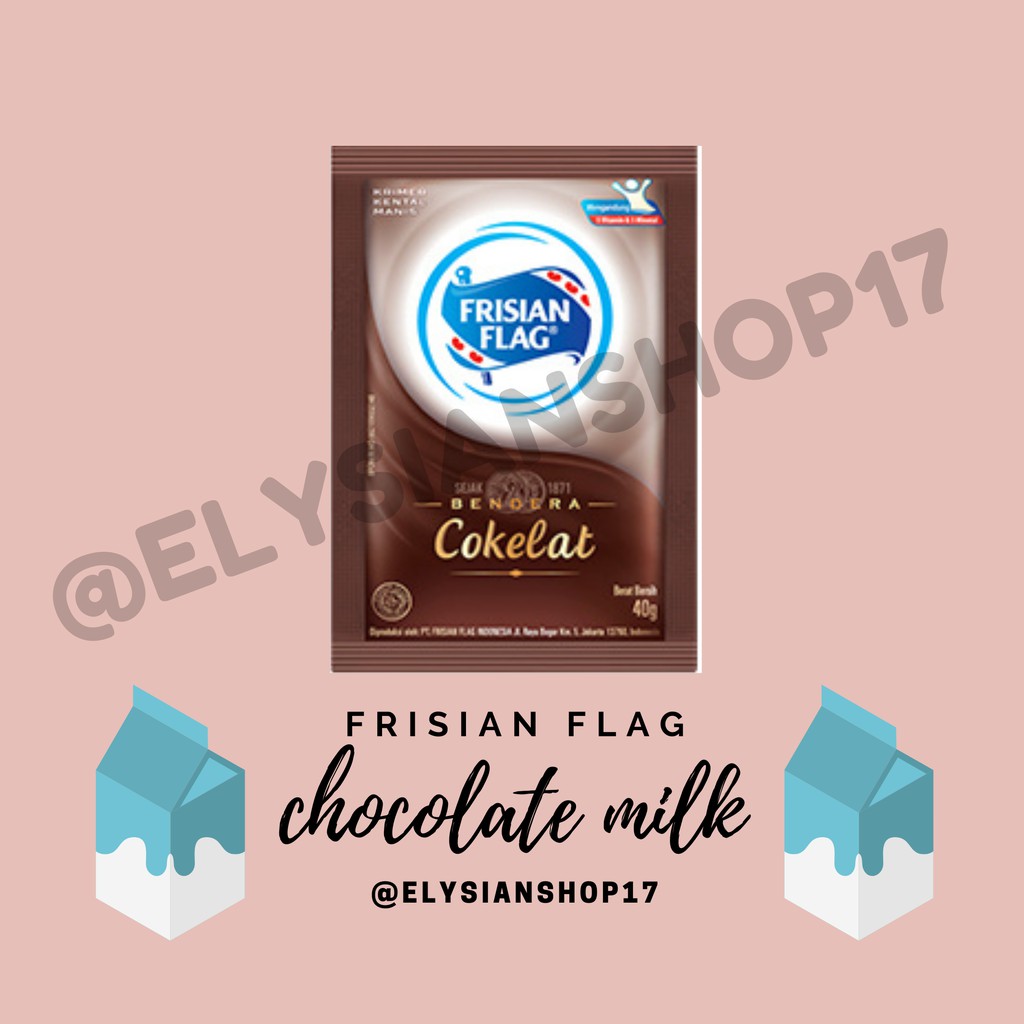 Jual Susu Kental Manis Coklat Bendera Frisian Flag Renceng