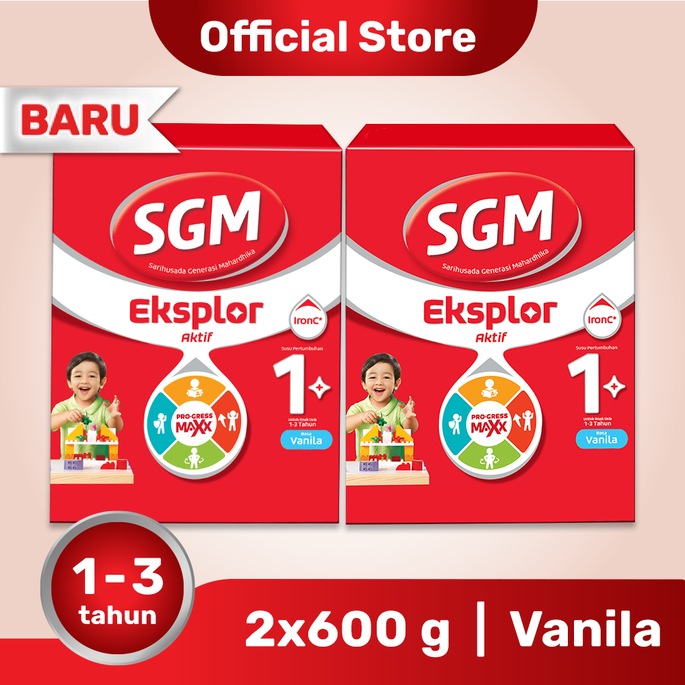 Jual Sgm Eksplor Aktif Pro Gressmaxx Vanilla Susu Pertumbuhan Gr