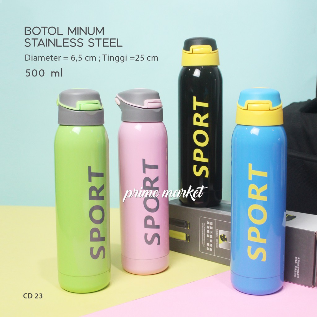 Jual Botol Minum Tumbler Tahan Panas Termos Air Panas Stainless Steel