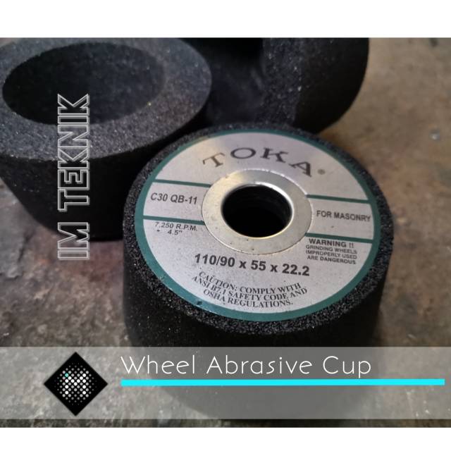 Jual Batu Gerinda Mangkok Grinding Wheel Abrasive Cup Inch Toka C