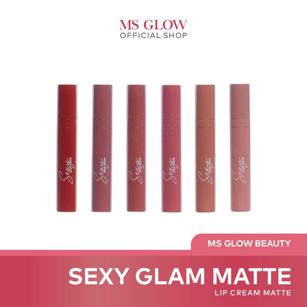 Jual Cod Ms Glow Sexy Glam Matte Lip Matte Shopee Indonesia