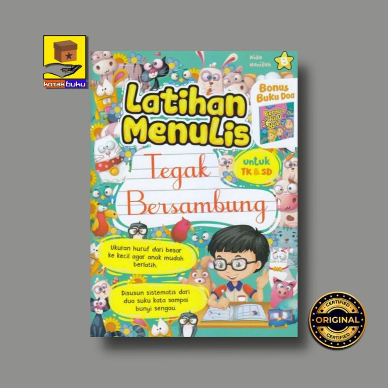 Jual Latihan Menulis Tegak Bersambung Belajar Menulis Tk Paud