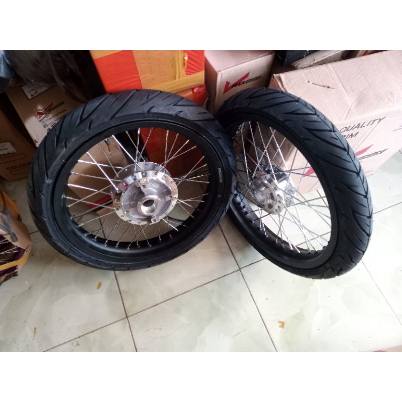 Jual Velg Jari Jari Honda Tiger Revo Tapak Lebar X Plus Ban