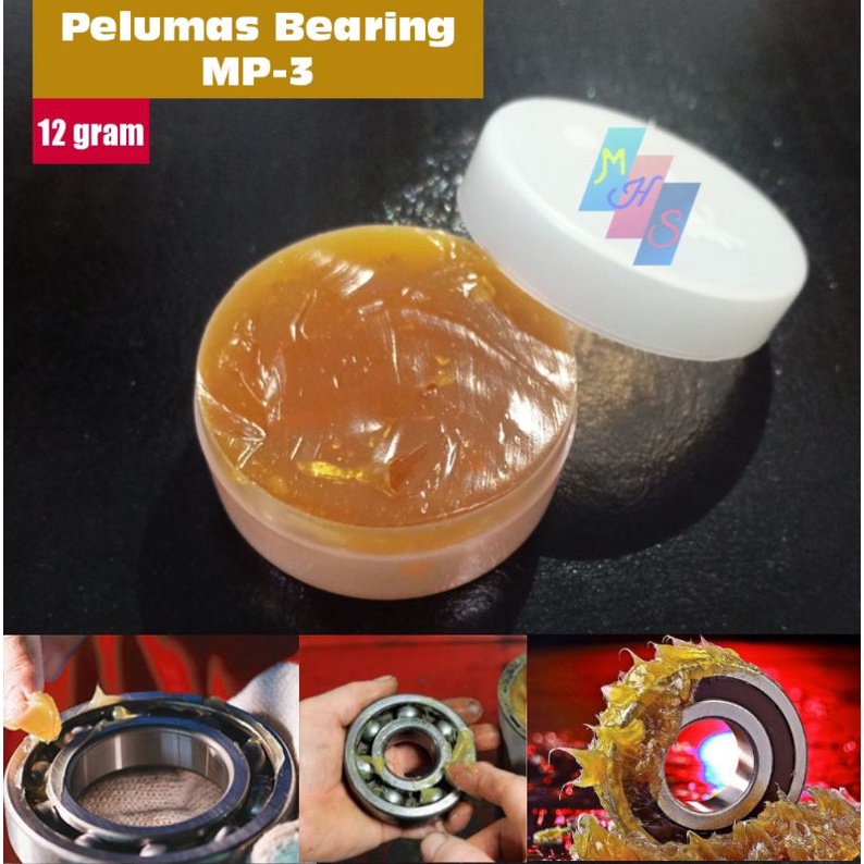 Jual Grease Gemuk CVT 2x12 Gram Pelumas Bearing Stempet Multifungsi