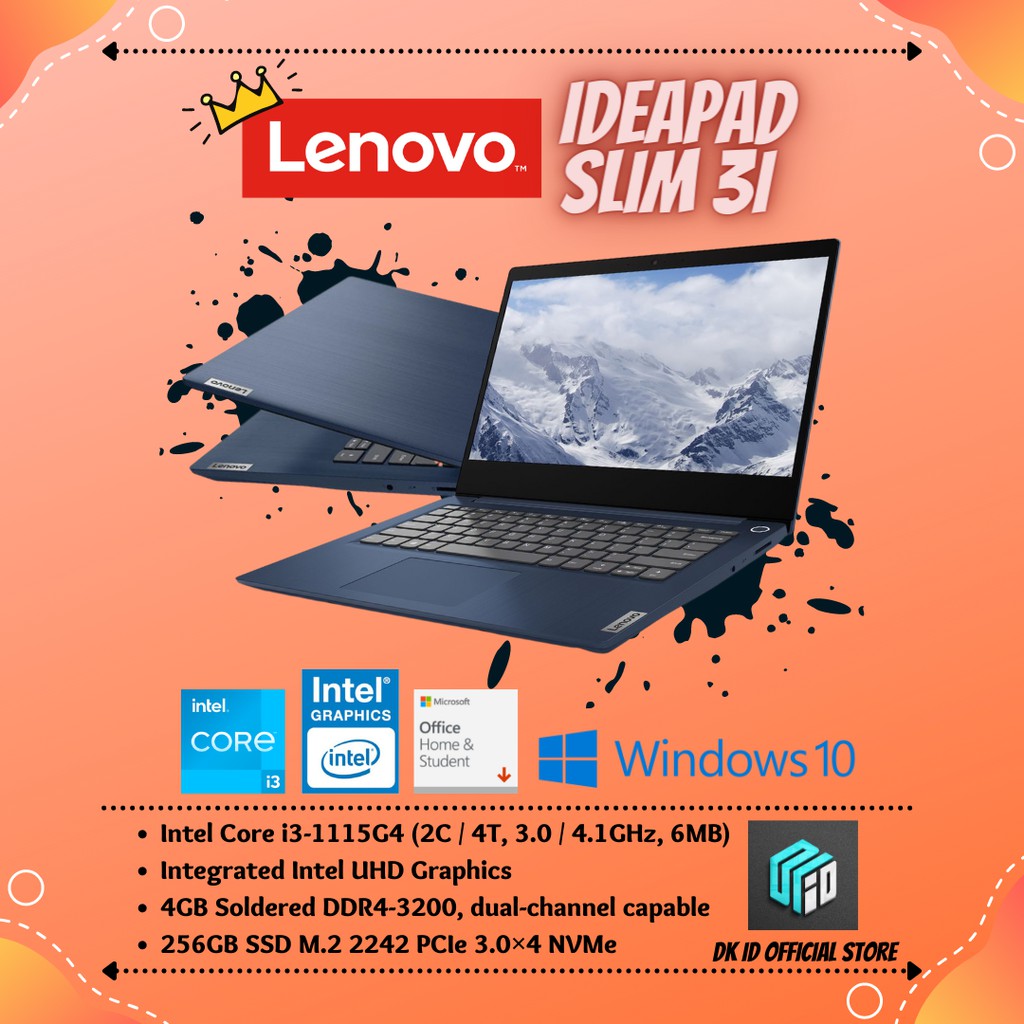 Jual Lenovo Ideapad Slim I I G Gb Gb Ssd Win Ohs