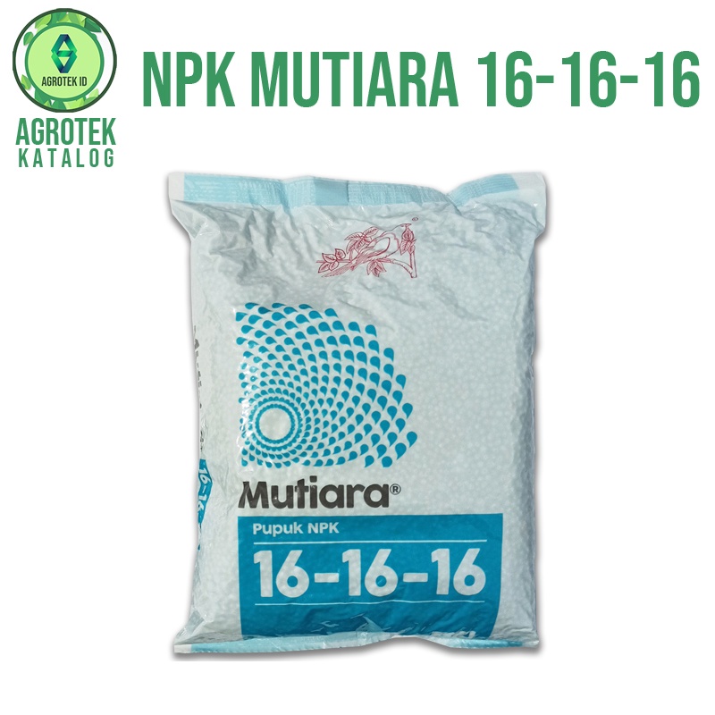 Jual Pupuk Meroke Makro Majemuk NPK Mutiara 16 16 16 Kemasan 1 Kilogram