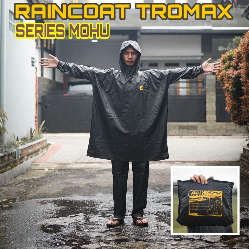 Jual RAINCOAT TROMAX Series MOHU ORIGINAL Mantel Jas Hujan TROMAX