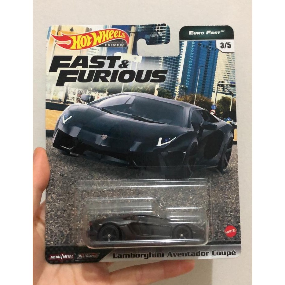 Jual HOT WHEELS PREMIUM EURO FAST LAMBORGINI AVENTADOR COUPE BUBBLE