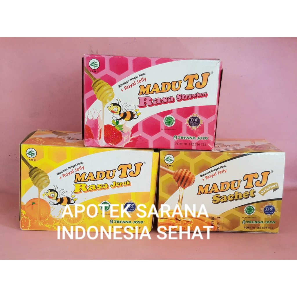 Jual Madu Tj Sachet Box Shopee Indonesia