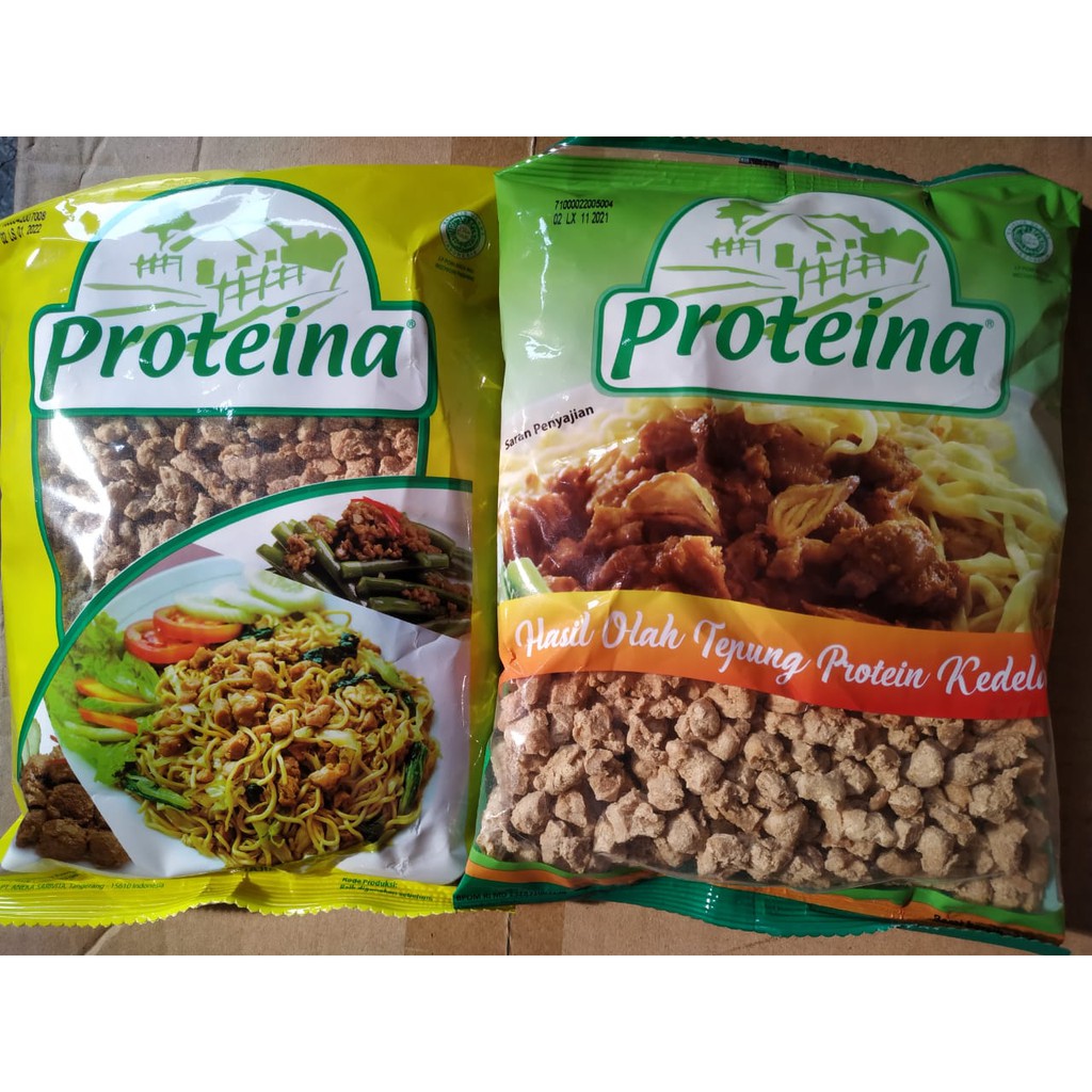 Protena Gram Proteina Daging Nabati Vegetarian Shopee Indonesia