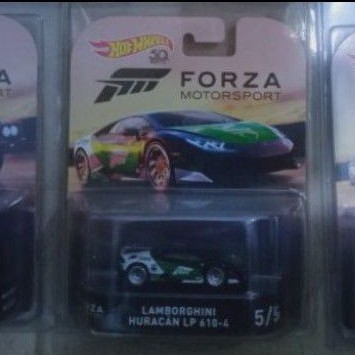 Jual Hotwheels Retro Forza Motorsport Lamborghini Huracan LP 610 Ban