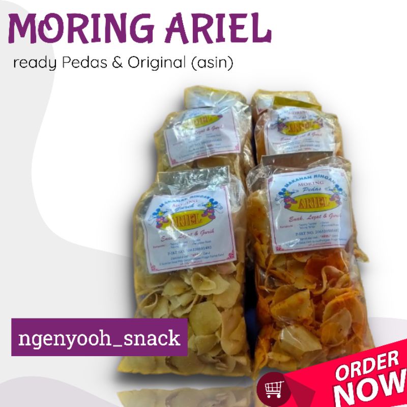 Jual MORING ARIEL GARUT 250gram KERIPIK MOLRING CIMOL KERING