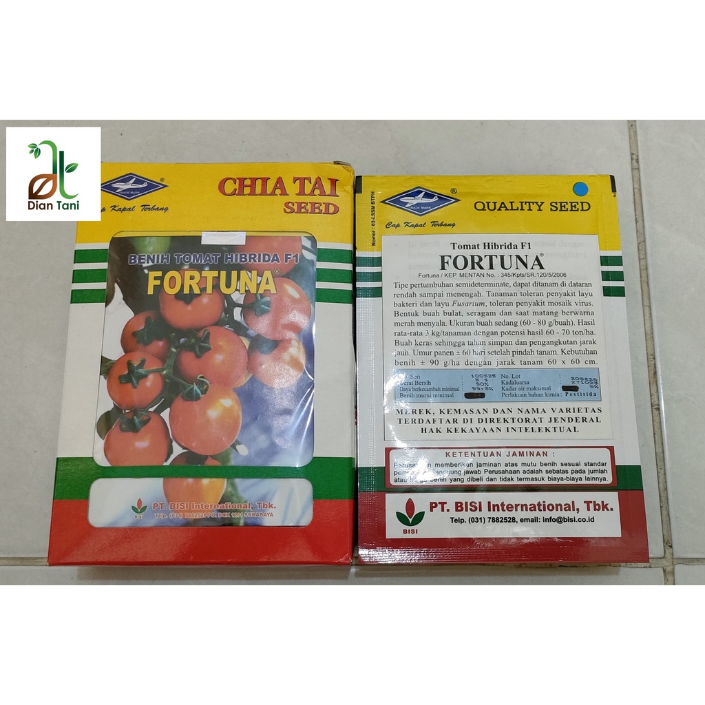 Jual Benih Tomat Hibrida F Fortuna Gram Shopee Indonesia