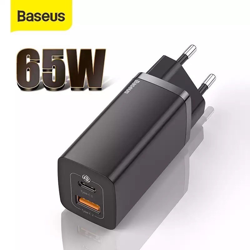 Jual Adaptor Charger Baseus GaN2 Lite 65W Usb Type C Port Quick Charge