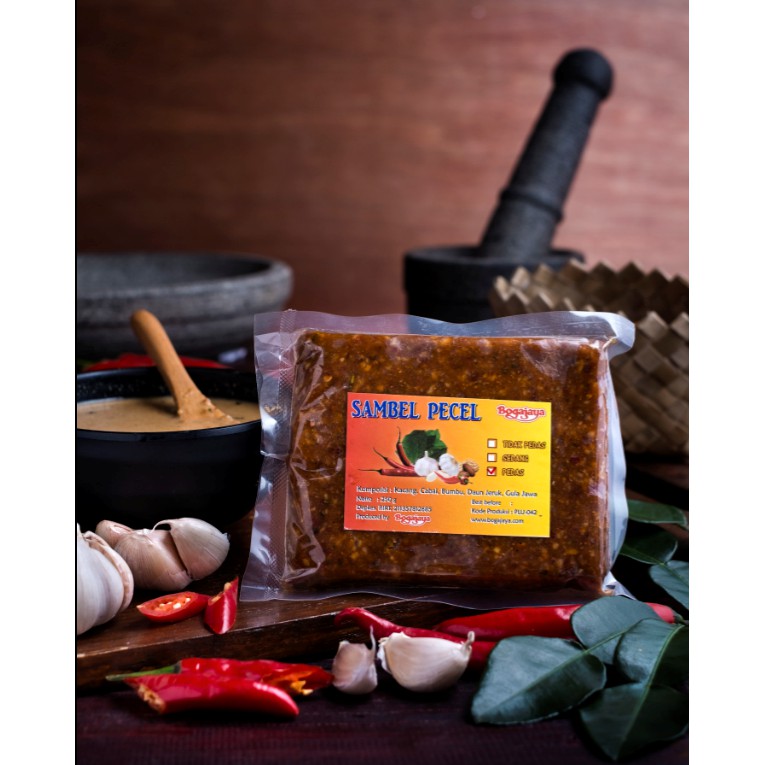 Jual SAMBAL PECEL BOGAJAYA KHAS SURABAYA 200 GRAM Shopee Indonesia