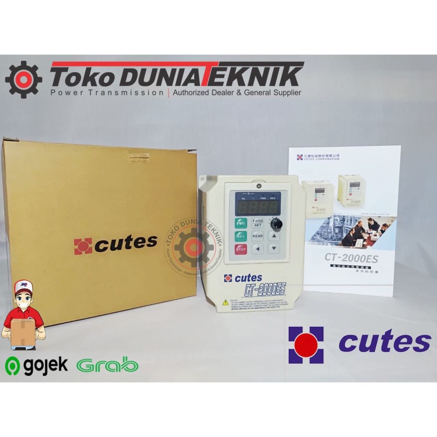 Jual Ct Es A Kw Hp Inverter Cutes Made In Taiwan Shopee