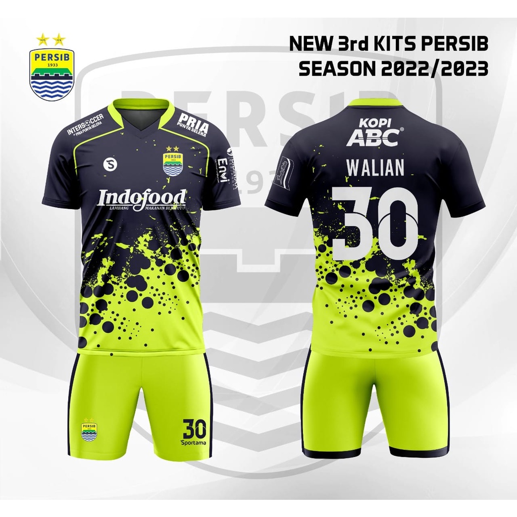 Jual Jersey Persib Black Stabillo Grade Ori Termurah Jersey