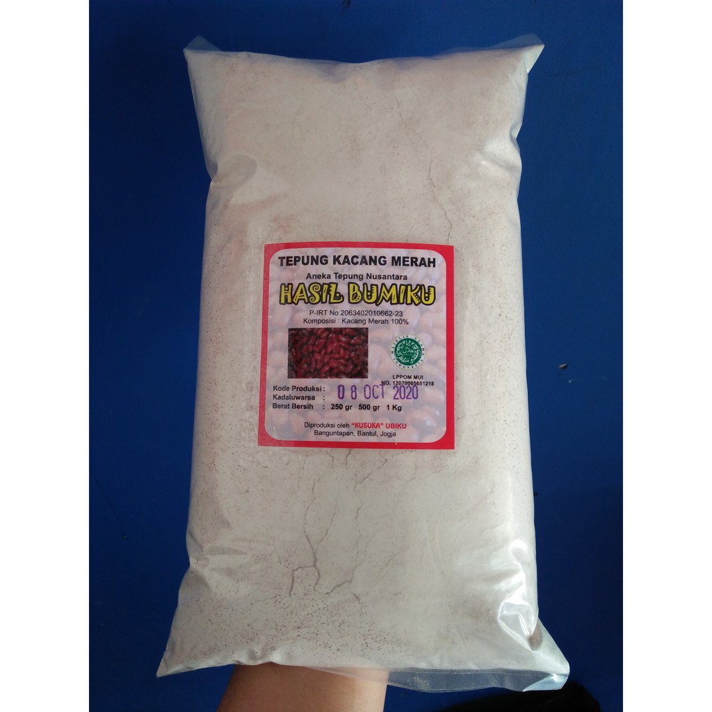 Jual Tepung MPASI Organik Tepung KACANG MERAH Organik Free Gluten Red