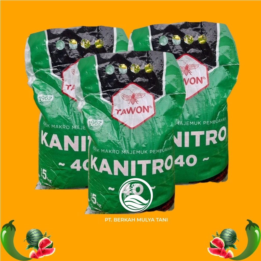 Jual 1 Karung Pupuk Makro Majemuk Pembuahan Kanitro Cap Tawon Kalium