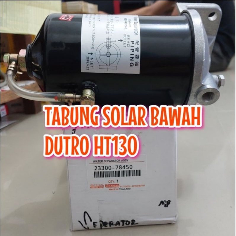 Jual Water Separator Assy Filter Solar Bawah Dutro Ht