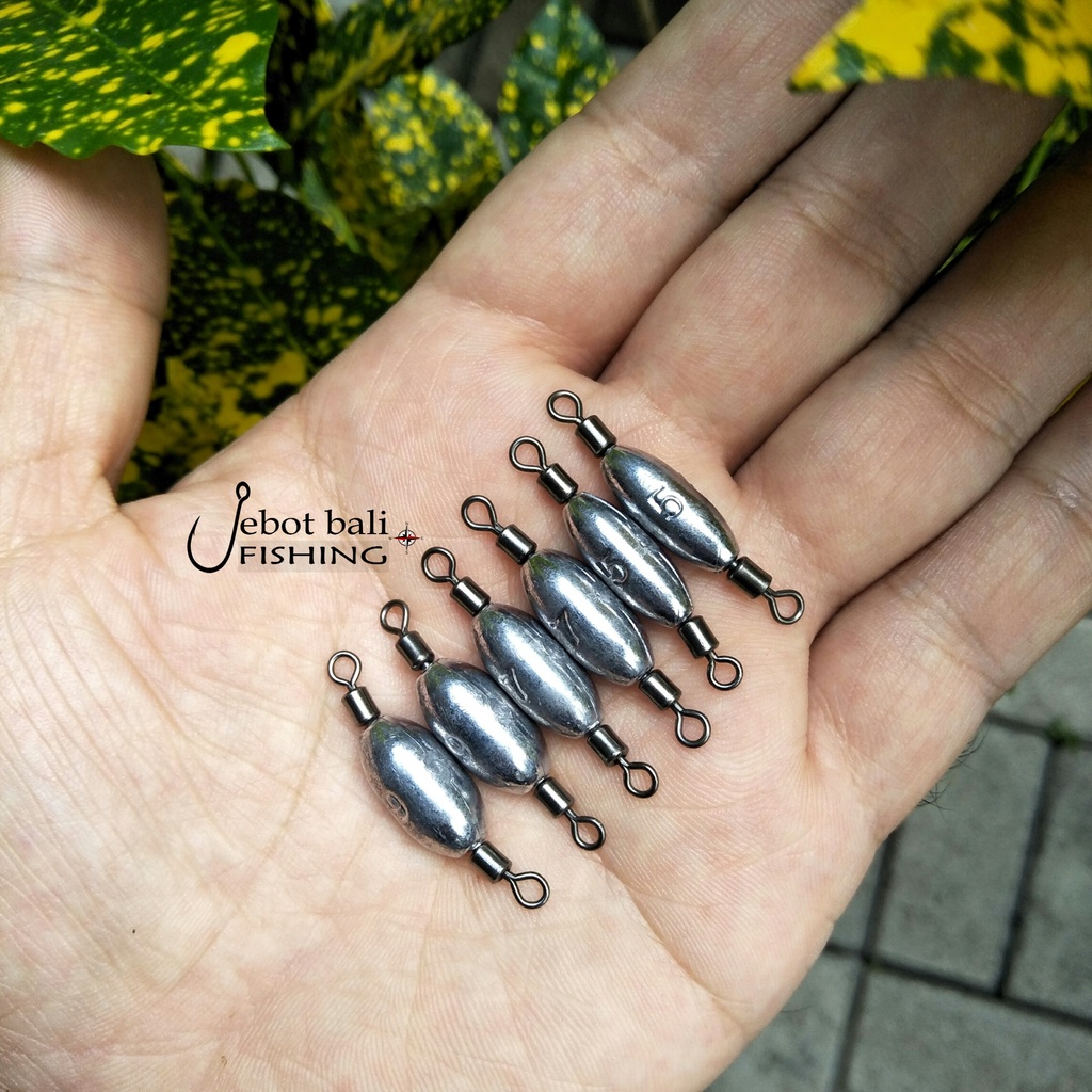 Jual Rolling Sinker 9 Gram Untuk Softlure Ajing Game Singker Pancing