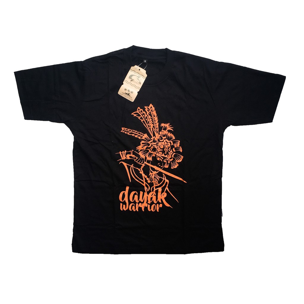 Jual Jukut Kaos Dewasa Lengan Pendek Dayak Warrior Oleh Oleh Samarinda