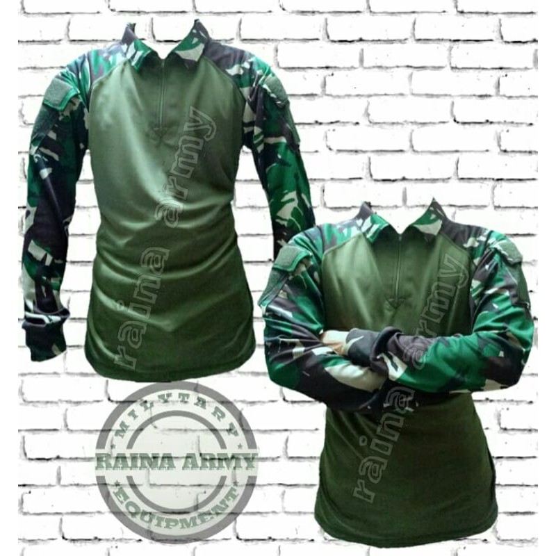 Kaos Bdu Dryfit Kaos Tactical Bdu Jersey Dryfit Kombinasi Loreng Tni