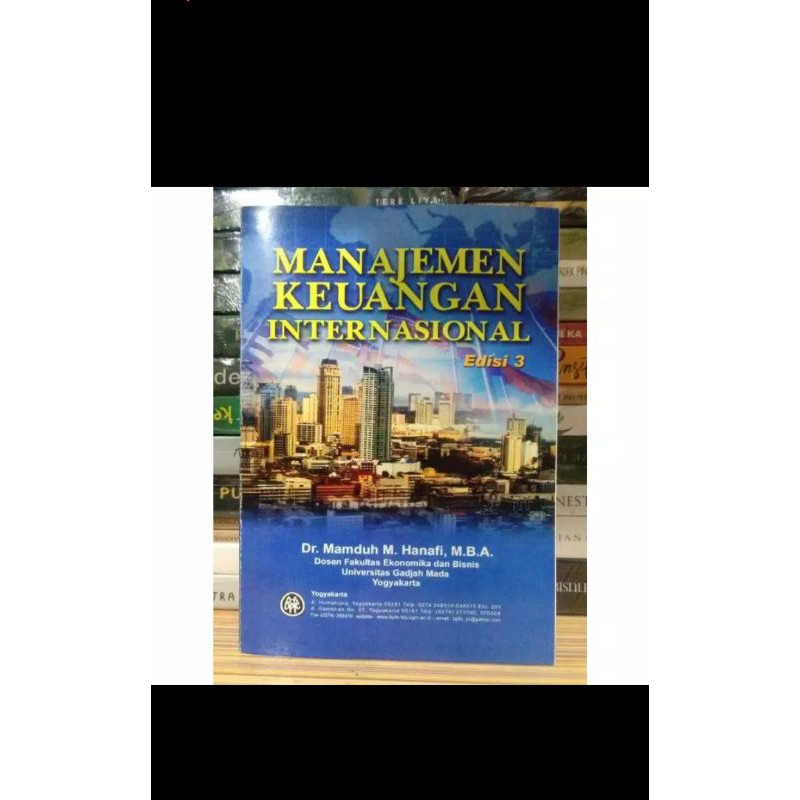 Jual Manajemen Keuangan Internasional Edisi By Dr Mamduh Shopee