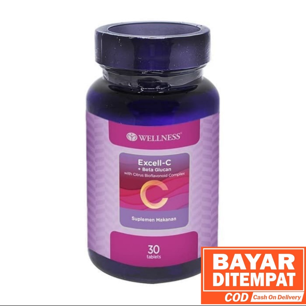 Jual WELLNESS EXCELL C BETA GLUCAN 30 S VITAMIN C MENINGKATKAN