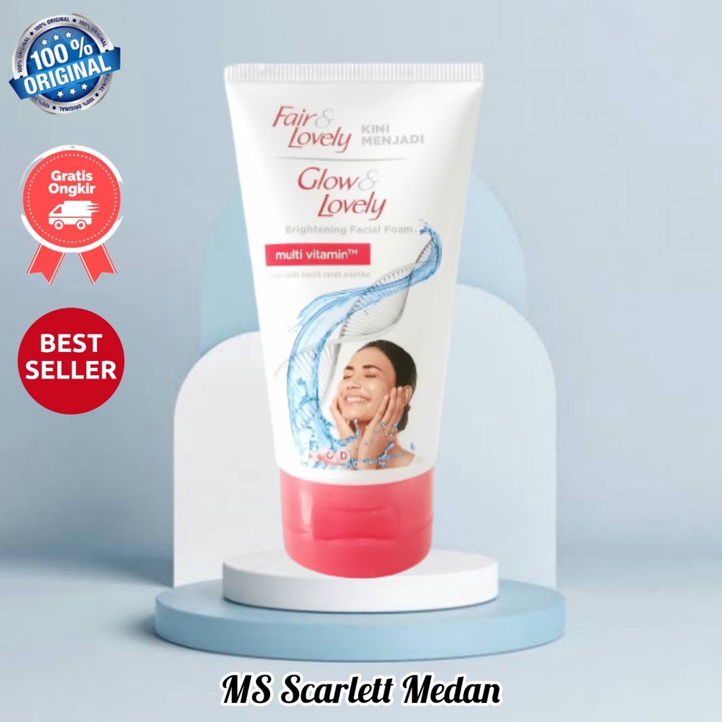 Jual Fair Lovely Glow Lovely Brightening Facial Foam Dengan