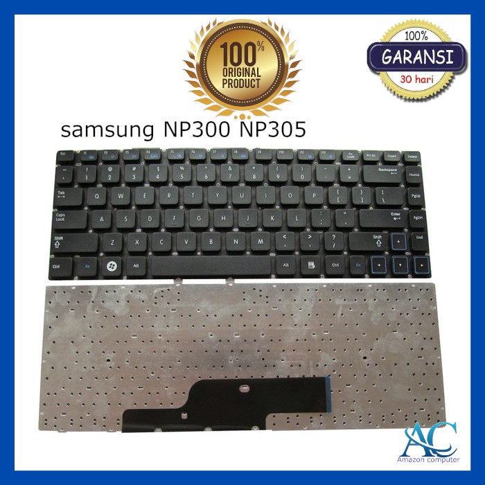 Jual Keyboard Laptop Samsung Original Np300 Np305 Np300 Shopee