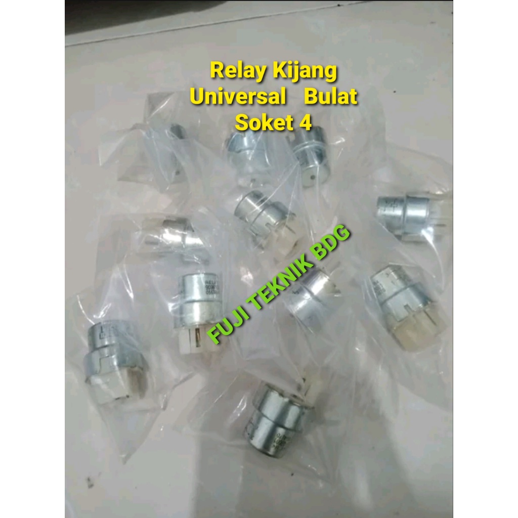 Jual Relay Kijang Universal Bulat Soket Kaki 4 Shopee Indonesia