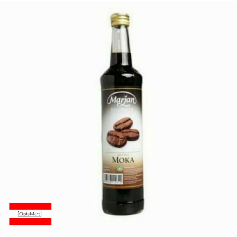 Jual Marjan Boudoin Moka Syrup 460 Ml Shopee Indonesia