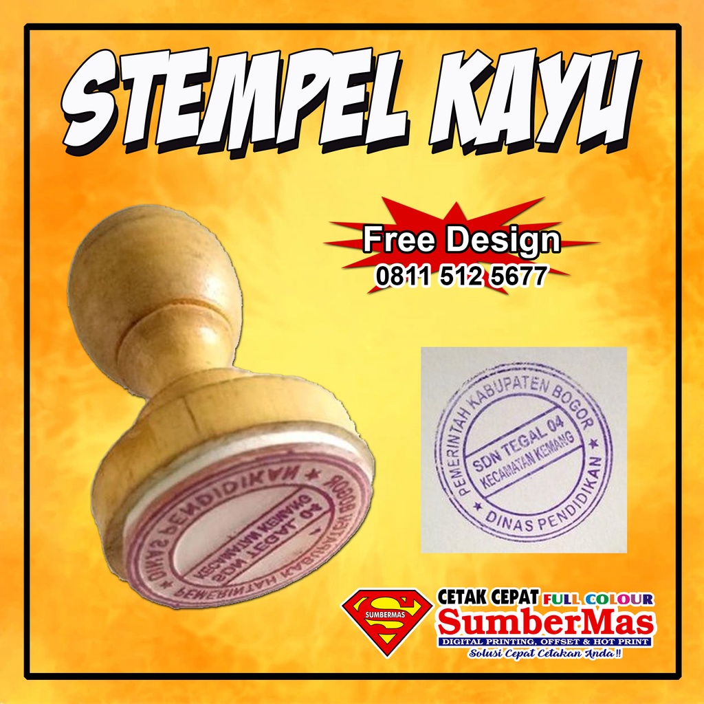 Jual Stempel Kayu Murah Shopee Indonesia