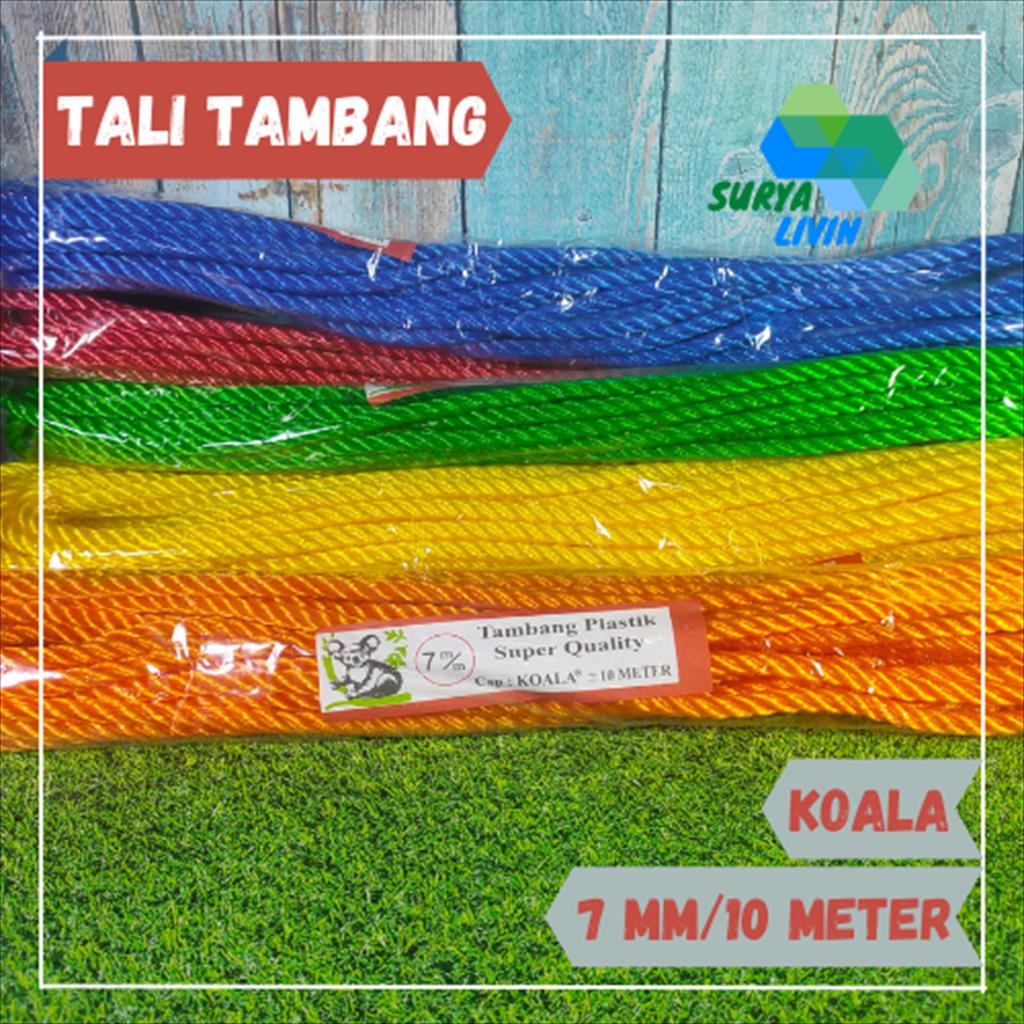 Jual Tali Tambang Nylon Tambang Nilon 7 Mm 10 Meter Shopee Indonesia