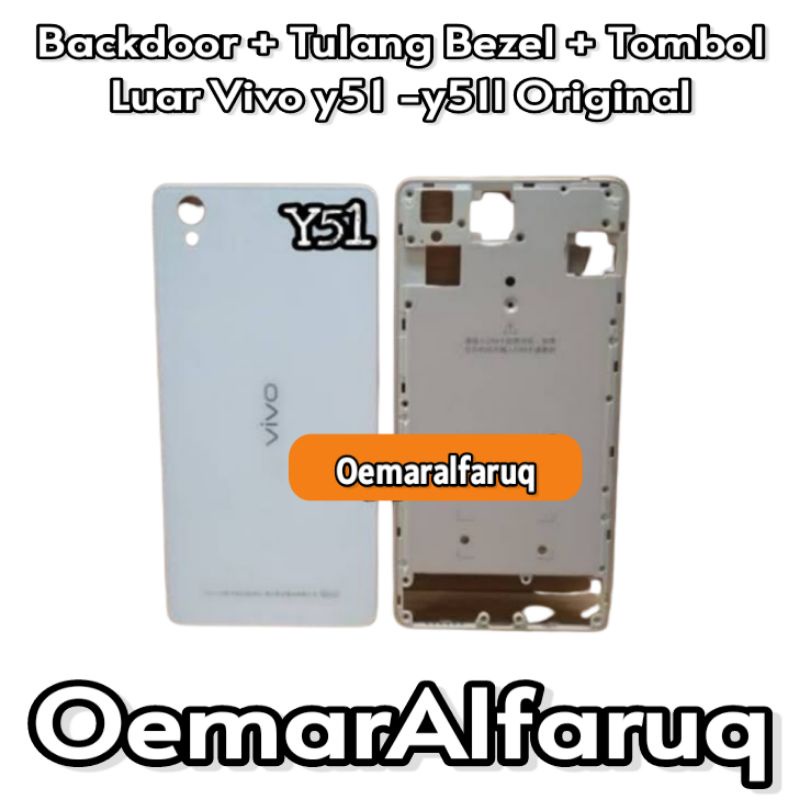 Jual Kesing Housing Casing Full Set Vivo Y Y L Original Backdoor